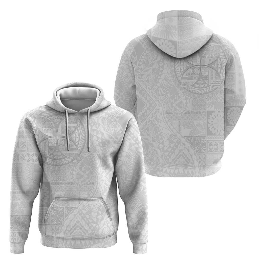 Samoan Culture-Lotu Tamaiti Zip Hoodie Siapo and Polynesian Art Tattoos LT03 - Polynesian Pride