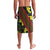 Samoan Culture Lavalava Hibiscus and Ula Fala with Tapa Pattern Black Color