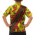 Samoan Culture Hawaiian Shirt Hibiscus and Ula Fala with Tapa Pattern YellowColor