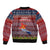 kiribati-christmas-sleeve-zip-bomber-jacket-coat-of-arms-and-map-beautiful-merry-xmas-snowflake