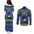 tokelau-christmas-couples-matching-puletasi-dress-and-long-sleeve-button-shirts-coat-of-arms-and-map-beautiful-merry-xmas-snowflake