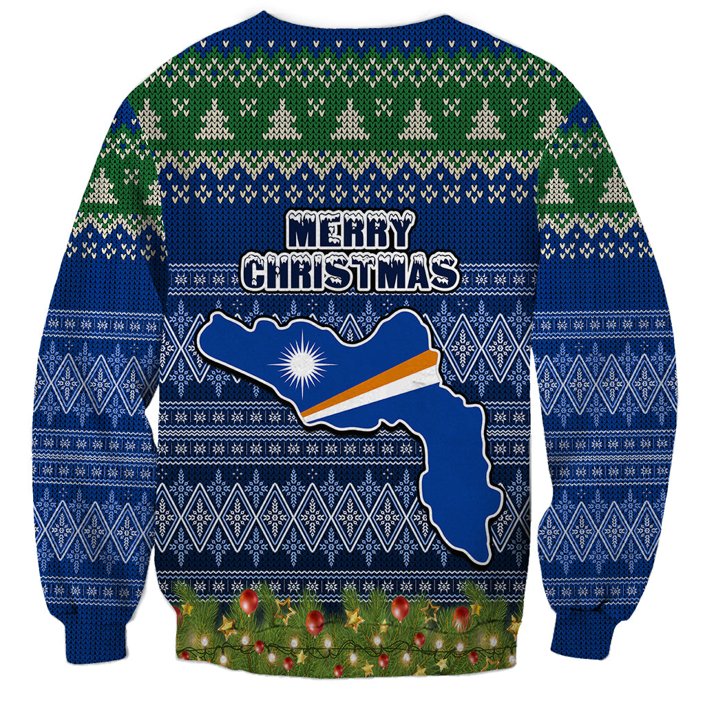marshall-islands-christmas-sweatshirt-coat-of-arms-and-map-beautiful-merry-xmas-snowflake