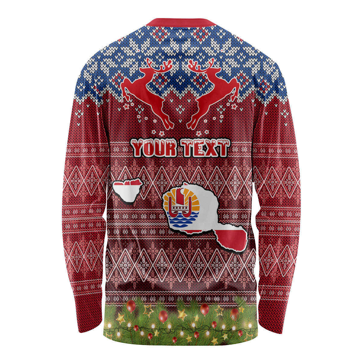 personalised-french-polynesia-christmas-long-sleeve-shirt-coat-of-arms-and-map-beautiful-merry-xmas-snowflake