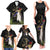 New Zealand Hoiho Family Matching Tank Maxi Dress and Hawaiian Shirt Maori Art Tattoo and Silver Fern