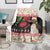 New Zealand Merry Christmas Blanket Hoiho Xmas - Haka Dance and Pohutukawa