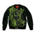 New Zealand Gecko Maori Art Tattoo Bomber Jacket