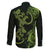 New Zealand Gecko Maori Art Tattoo Family Matching Short Sleeve Bodycon Dress and Hawaiian Shirt