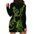 New Zealand Gecko Maori Art Tattoo Hoodie Dress