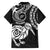 New Zealand Hawaiian Shirt Stylized Kiwi Bird Tattoo Mix Koru Circle and Maori Ethnic Vibe LT03 - Polynesian Pride