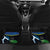 Custom Solomon Islands Rugby Car Mats Arty Shark and Crocodile Solomon Islands National Emblems