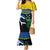 Custom Solomon Islands Rugby Mermaid Dress Arty Shark and Crocodile Solomon Islands National Emblems