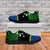 Custom Solomon Islands Rugby Sneakers Arty Shark and Crocodile - Solomon Islands National Emblems