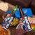 Honolulu Running 2024 4 in 1 Can Cooler Tumbler Marathon Competition Hula Runner and Kakau Art Tattoo