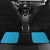 Honolulu Anniversary 52nd Running Car Mats Marathon Competition Kakau Pattern Blue Color