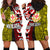 Tonga Kolisi Tonga Hoodie Dress Ngatu and Geometric Pattern LT03 - Polynesian Pride