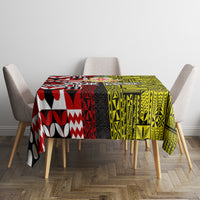 Tonga Kolisi Tonga Tablecloth Ngatu and Geometric Pattern LT03 - Polynesian Pride