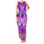 Polynesian Valentine Day Family Matching Tank Maxi Dress and Hawaiian Shirt Love Couple Turtle Maori Hibiscus Purple LT03 Mom's Dress Purple - Polynesian Pride