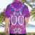 Polynesian Valentine Day Hawaiian Shirt Love Couple Turtle Maori Hibiscus Purple LT03 - Polynesian Pride