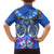 Polynesian Valentine Day Hawaiian Shirt Love Couple Turtle Maori Hibiscus Blue LT03 - Polynesian Pride