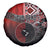 Personalised Aotearoa and Tonga Together Spare Tire Cover Manaia and Tongan Tribal Cross - Taniko and Ngatu Art Tattoo