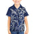 New Zealand Connecting with Seas Family Matching Tank Maxi Dress and Hawaiian Shirt Maori Tribal and Sea Animals Tattoo - White Glass Style