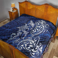 New Zealand Connecting with Seas Quilt Maori Tribal and Sea Animals Tattoo - White Glass Style LT03 - Polynesian Pride