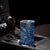 New Zealand Connecting with Seas Tumbler Cup Maori Tribal and Sea Animals Tattoo - Sea Texture Glass Style