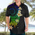 Polynesian Spiral Tribal Tattoo Hawaiian Shirt Fanciful Color