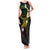 Polynesian Spiral Tribal Tattoo Family Matching Tank Maxi Dress and Hawaiian Shirt Reggae Color