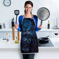 New Zealand New Year-Matariki Apron Aotearoa Maori Tattoo Galaxy Sky