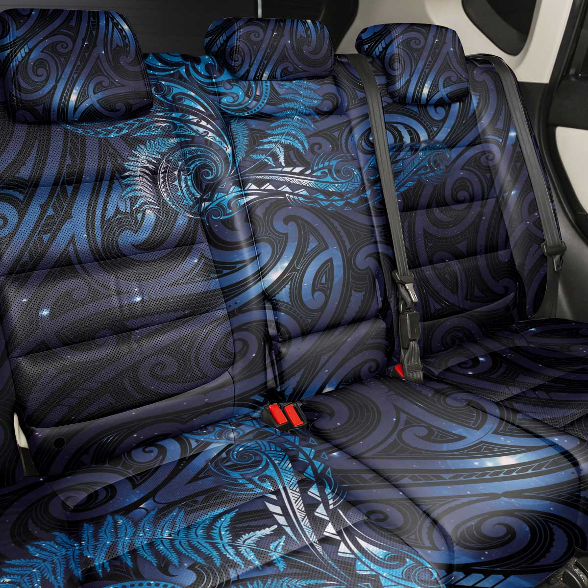 New Zealand New Year-Matariki Back Car Seat Cover Aotearoa Maori Tattoo Galaxy Sky