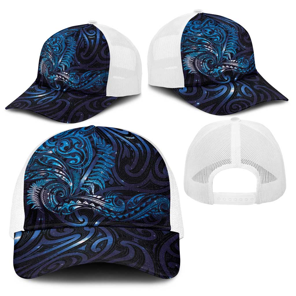 New Zealand New Year-Matariki Baseball Net Cap Aotearoa Maori Tattoo Galaxy Sky