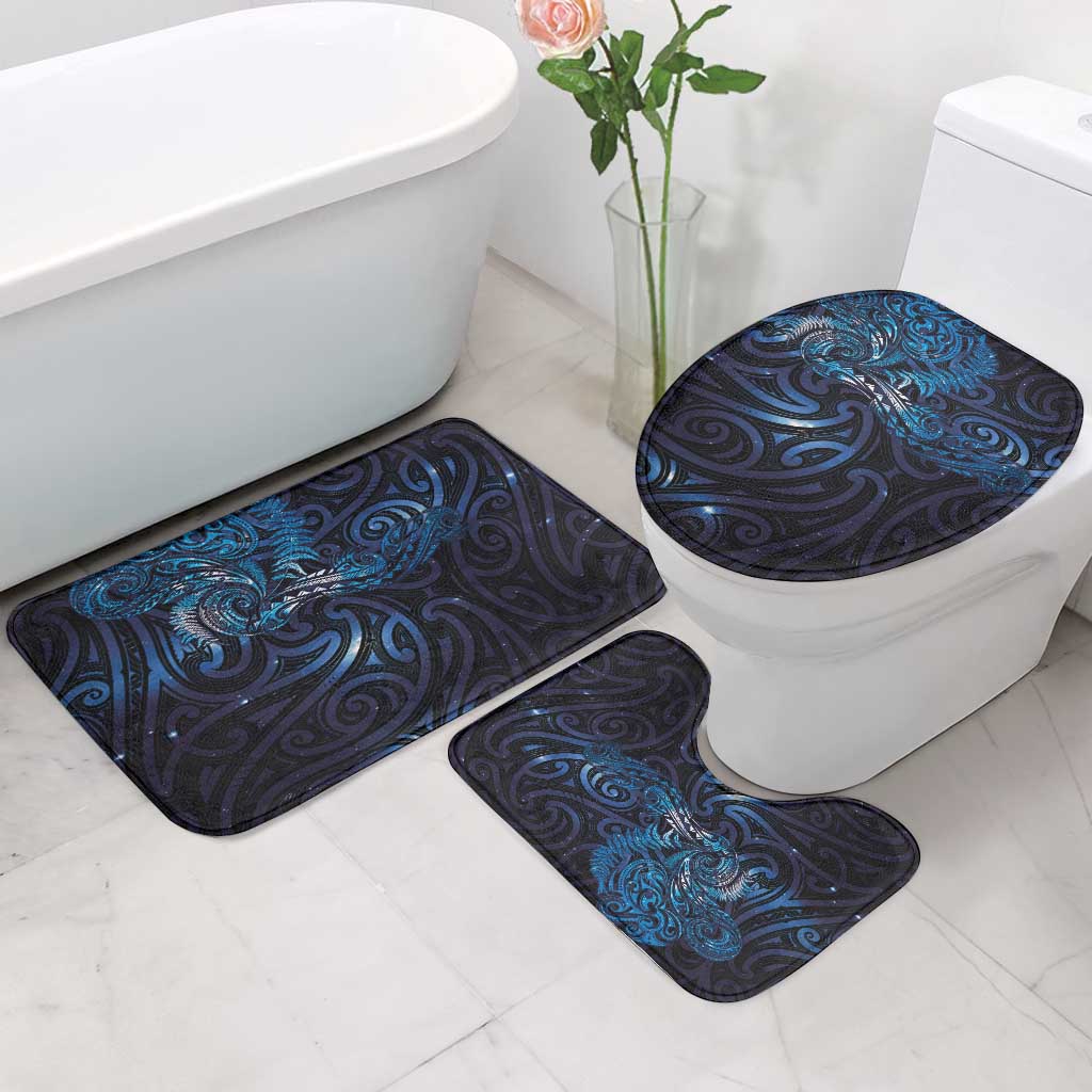 New Zealand New Year-Matariki Bathroom Set Aotearoa Maori Tattoo Galaxy Sky