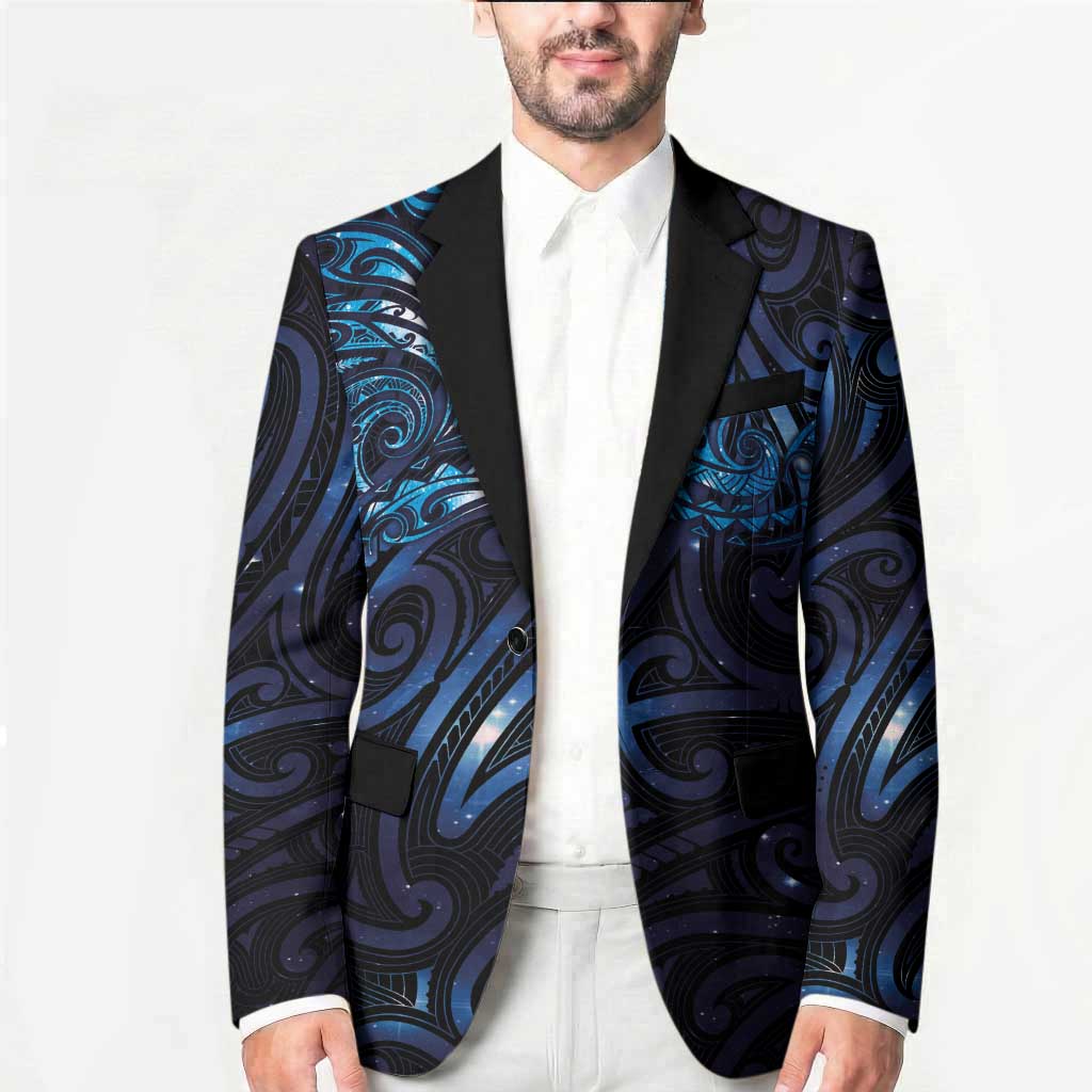 New Zealand New Year-Matariki Blazer Aotearoa Maori Tattoo Galaxy Sky