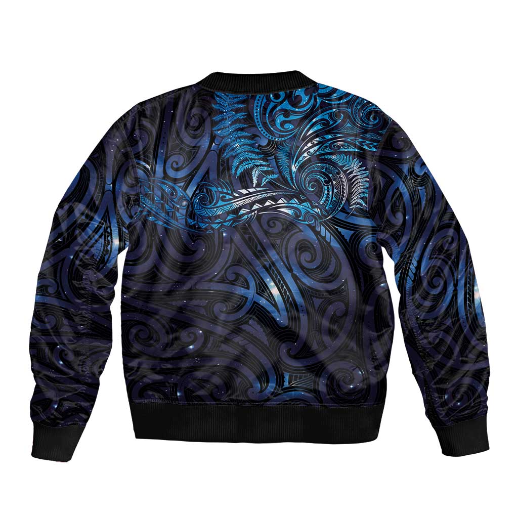 New Zealand New Year-Matariki Bomber Jacket Aotearoa Maori Tattoo Galaxy Sky
