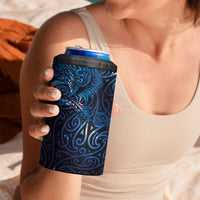 New Zealand New Year-Matariki 4 in 1 Can Cooler Tumbler Aotearoa Maori Tattoo Galaxy Sky