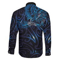 New Zealand New Year-Matariki Family Matching Long Sleeve Bodycon Dress and Hawaiian Shirt Aotearoa Maori Tattoo Galaxy Sky LT03 - Polynesian Pride