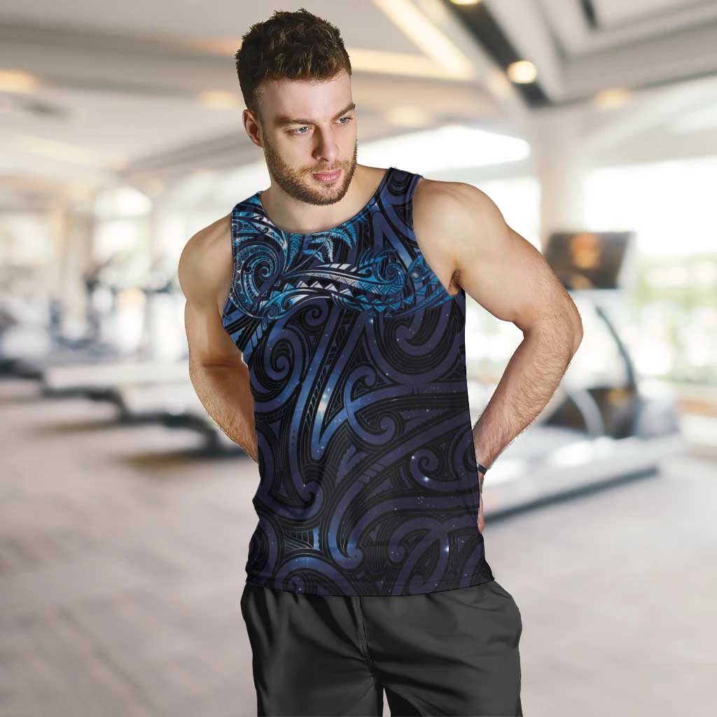 New Zealand New Year-Matariki Men Tank Top Aotearoa Maori Tattoo Galaxy Sky