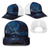 New Zealand New Year-Matariki Mesh Trucker Cap Aotearoa Maori Tattoo Galaxy Sky