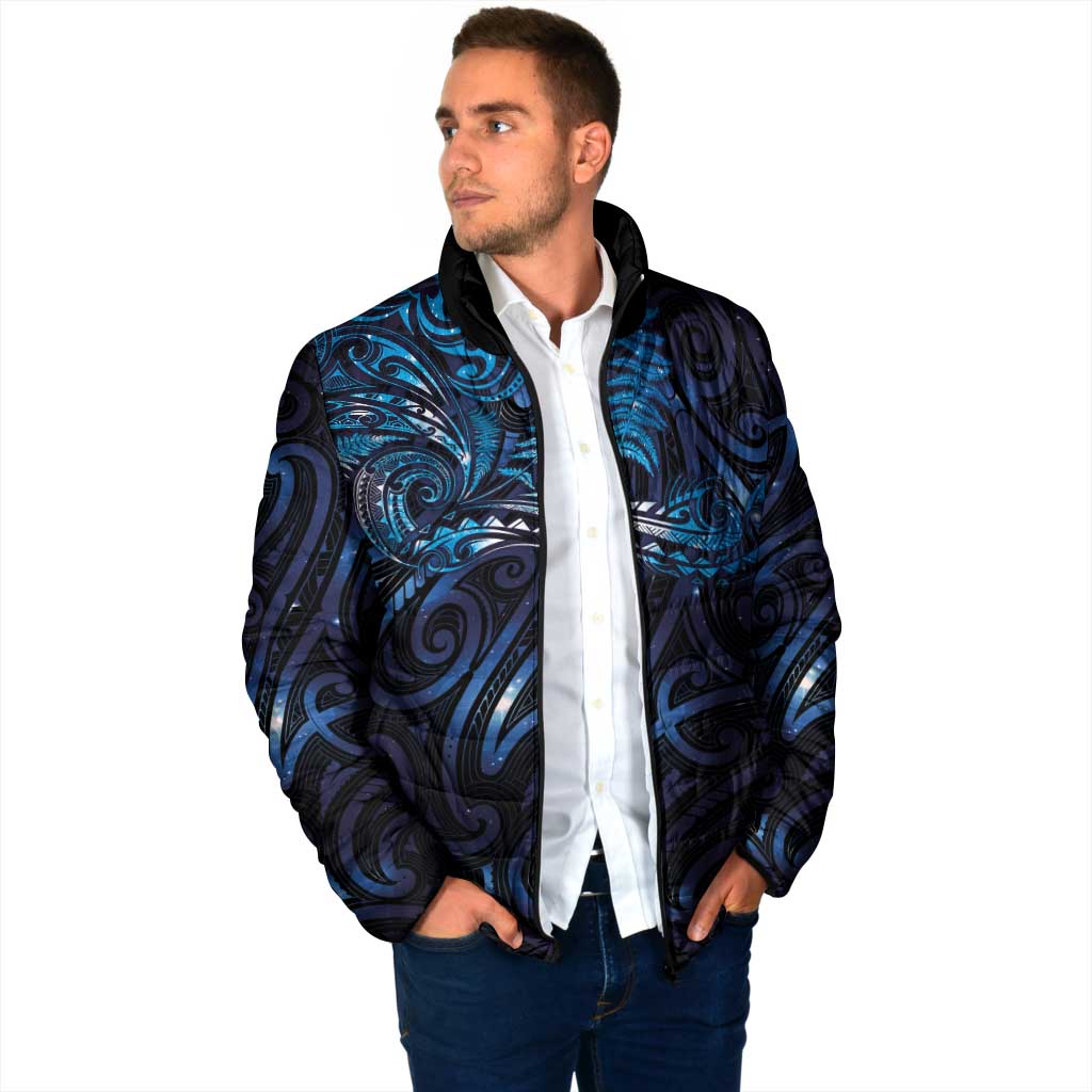 New Zealand New Year-Matariki Padded Jacket Aotearoa Maori Tattoo Galaxy Sky