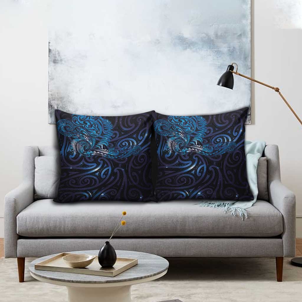 New Zealand New Year-Matariki Pillow Cover Aotearoa Maori Tattoo Galaxy Sky