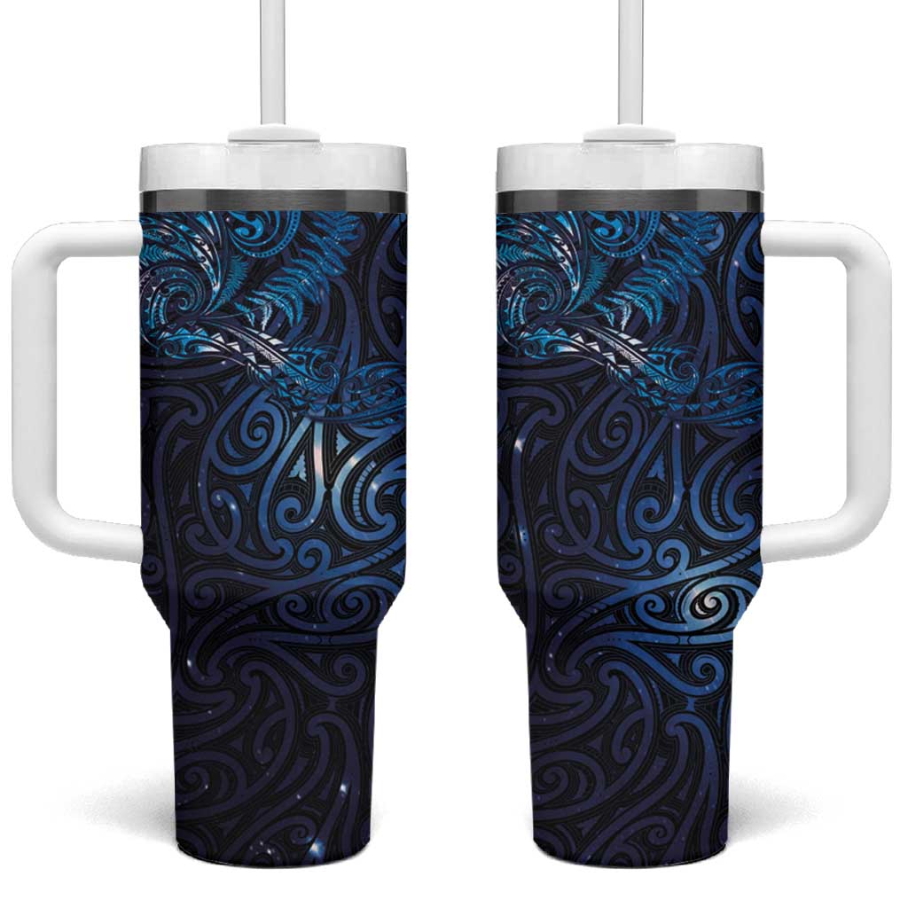 New Zealand New Year-Matariki Tumbler With Handle Aotearoa Maori Tattoo Galaxy Sky