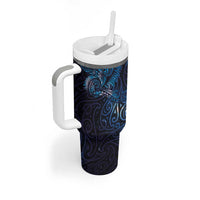 New Zealand New Year-Matariki Tumbler With Handle Aotearoa Maori Tattoo Galaxy Sky