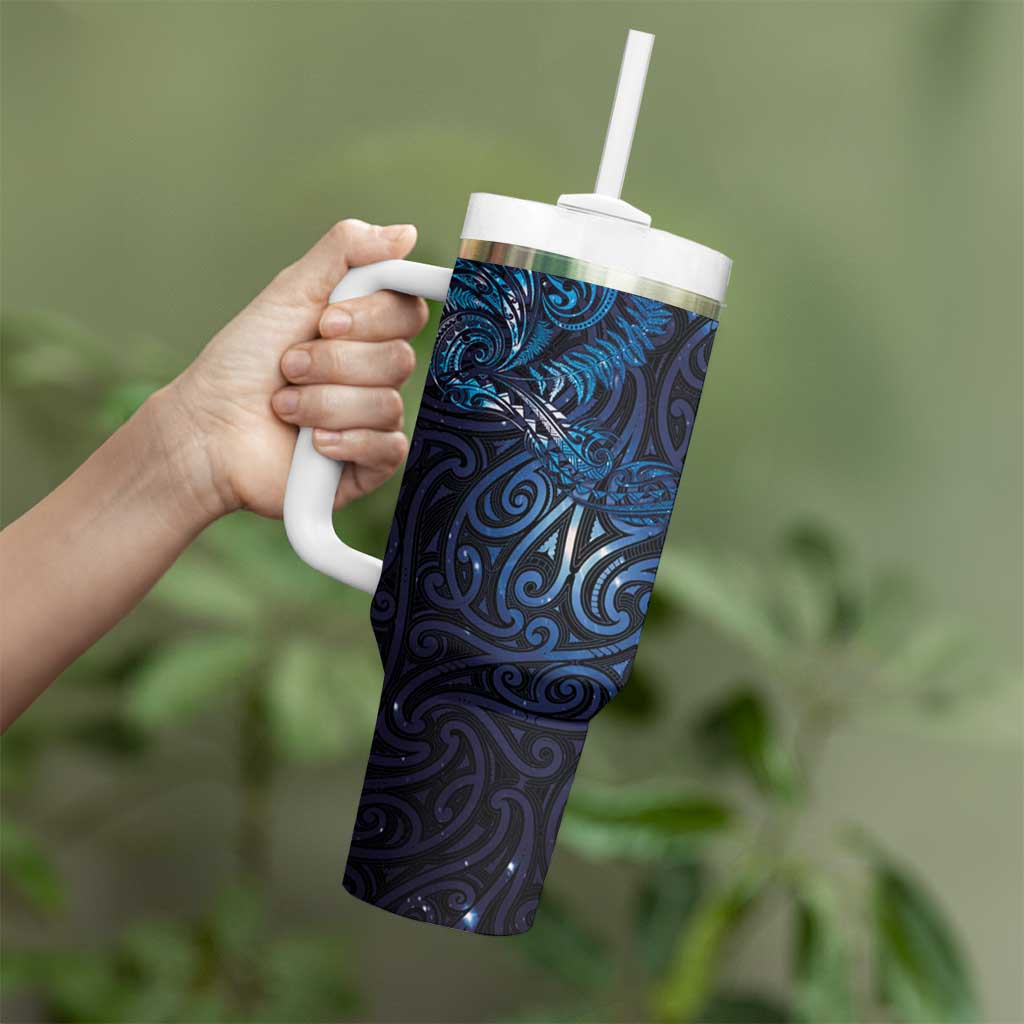 New Zealand New Year-Matariki Tumbler With Handle Aotearoa Maori Tattoo Galaxy Sky