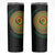 Vanuatu Tribal Tattoo with Namele Leaves Skinny Tumbler
