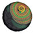 Vanuatu Tribal Tattoo with Namele Leaves Spare Tire Cover