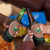 Penama Tribal Tattoo with Namele Leaves 4 in 1 Can Cooler Tumbler