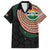 Penama Tribal Tattoo with Namele Leaves Family Matching Tank Maxi Dress and Hawaiian Shirt