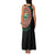 Penama Tribal Tattoo with Namele Leaves Family Matching Tank Maxi Dress and Hawaiian Shirt