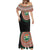 Penama Tribal Tattoo with Namele Leaves Mermaid Dress